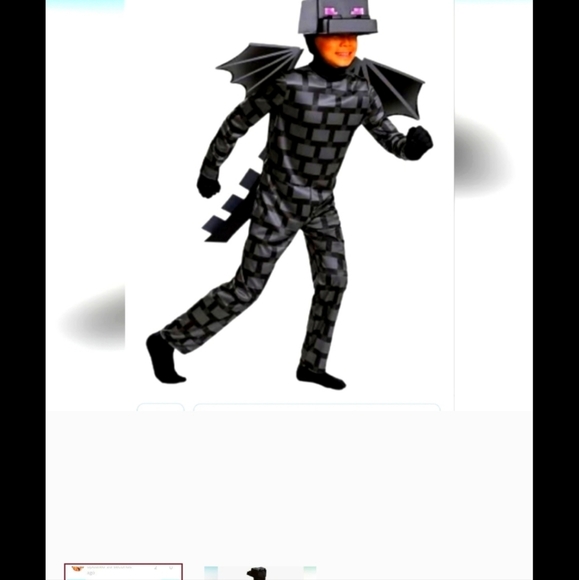 Minecraft costume medium child new - Picture 2 of 6